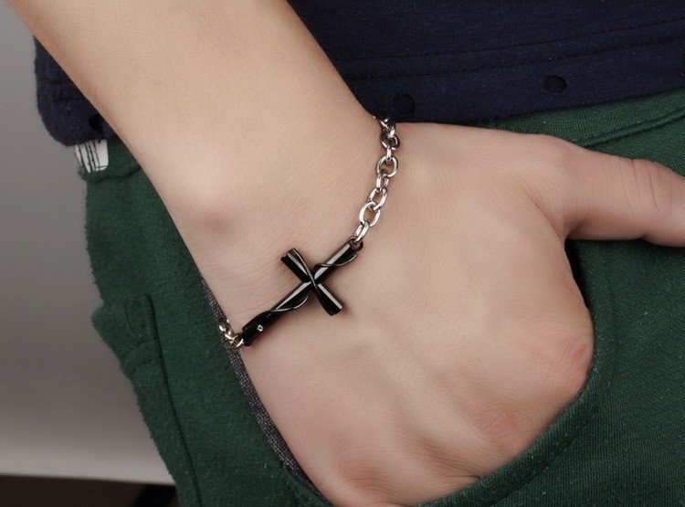 Retro Cross Classic Couple Bracelets