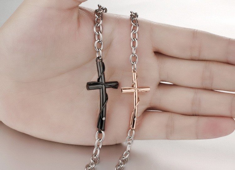 Retro Cross Classic Couple Bracelets