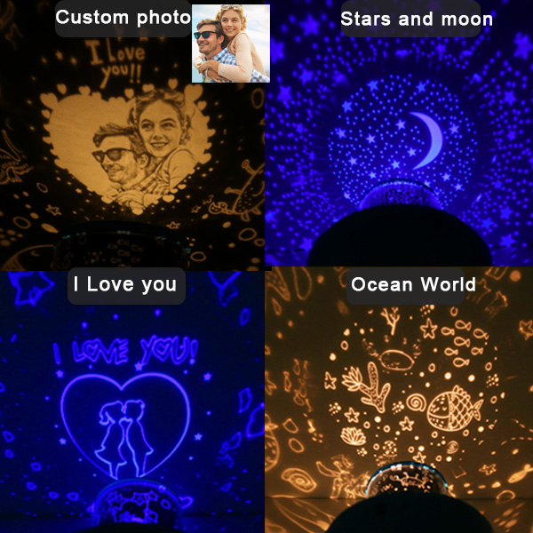  Customized Night Light Projection Lamp