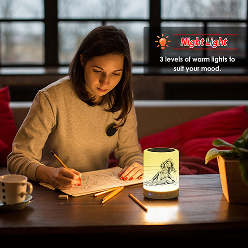 Bluetooth - Personalized Photo Music Night Light