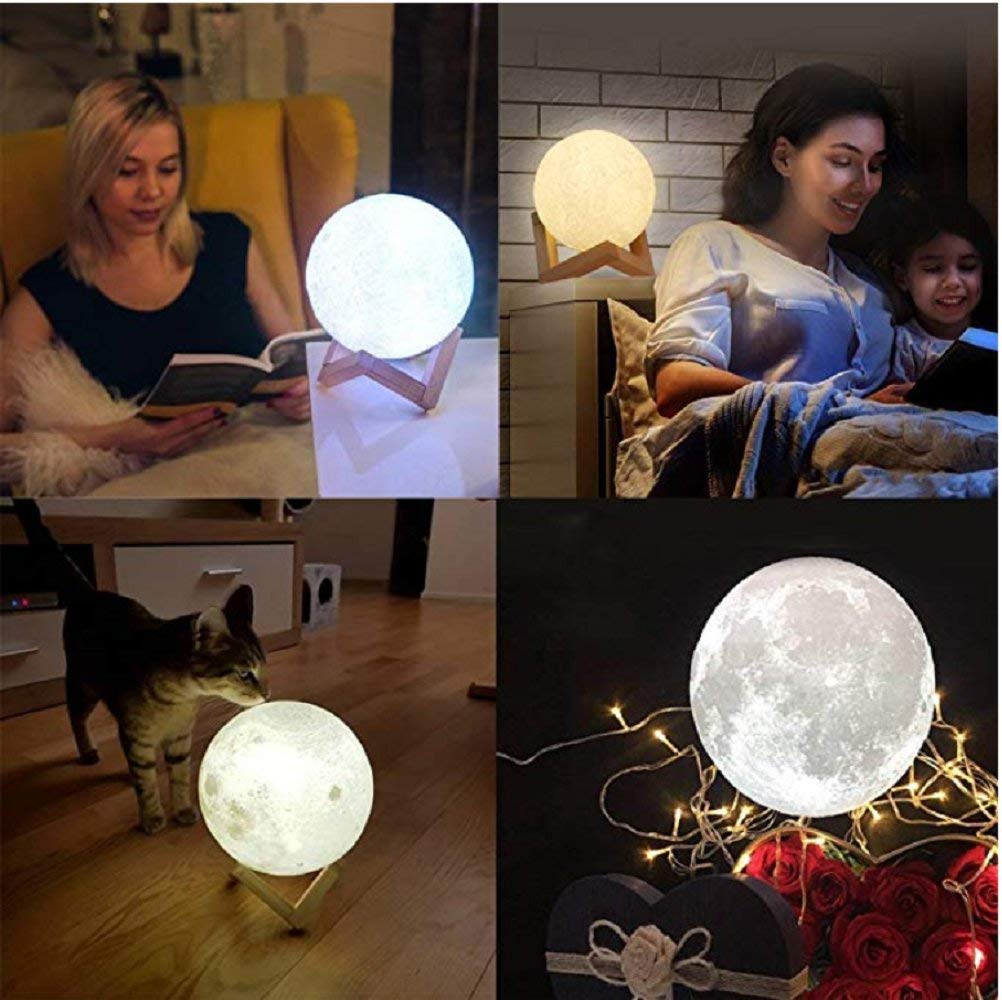 CUSTOM 3D PHOTO MOON LAMP