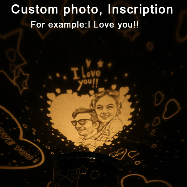 Customized Night Light Projection Lamp