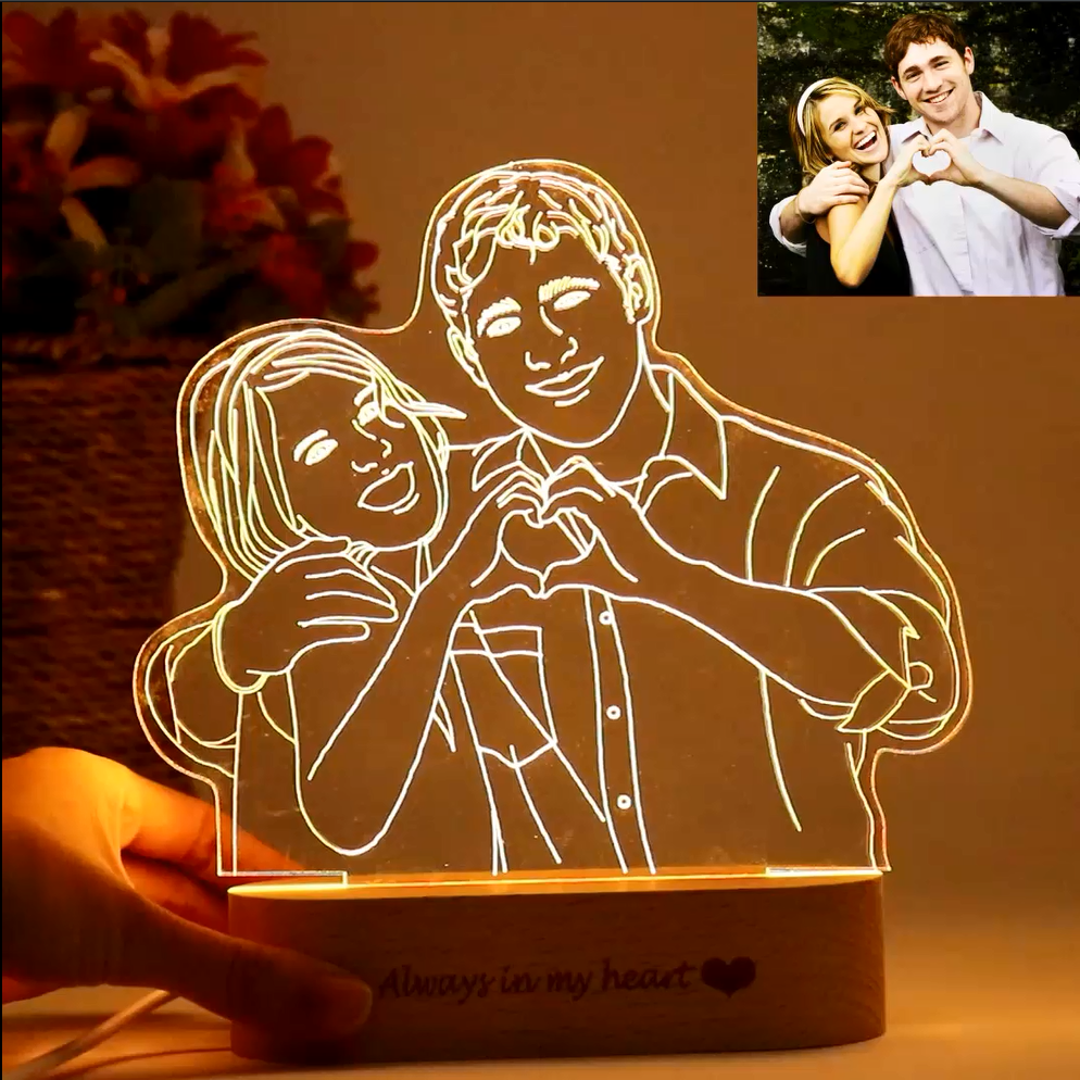 Custom Photo 3D Lamp